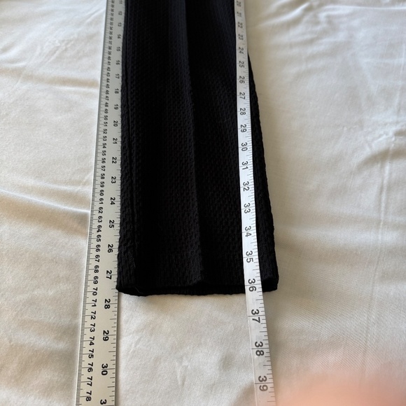 UP! Women's 6 Pull On Textured Casual Dress Legging‎ Pants Black Stretch Comfort - Picture 11 of 13